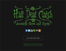 Tablet Screenshot of halfdeafclatch.com